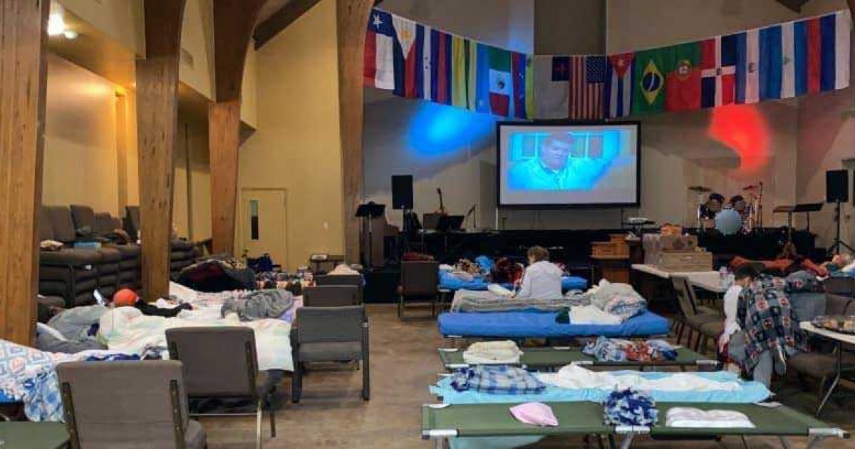 Texas Baptists churches provide warmth and food to those