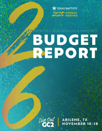 Proposed 2026 Missions and Ministries Budget Report