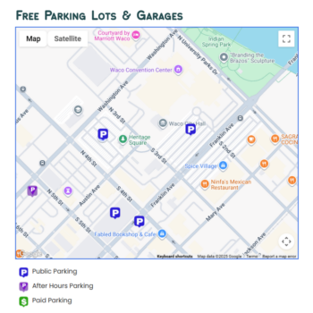 Free Parking Lots & Garages